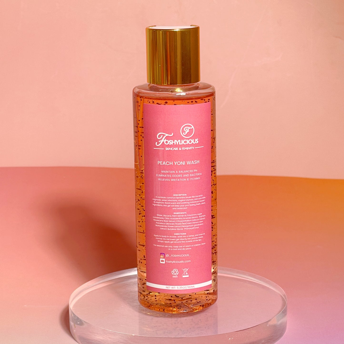 Peach Yoni Wash