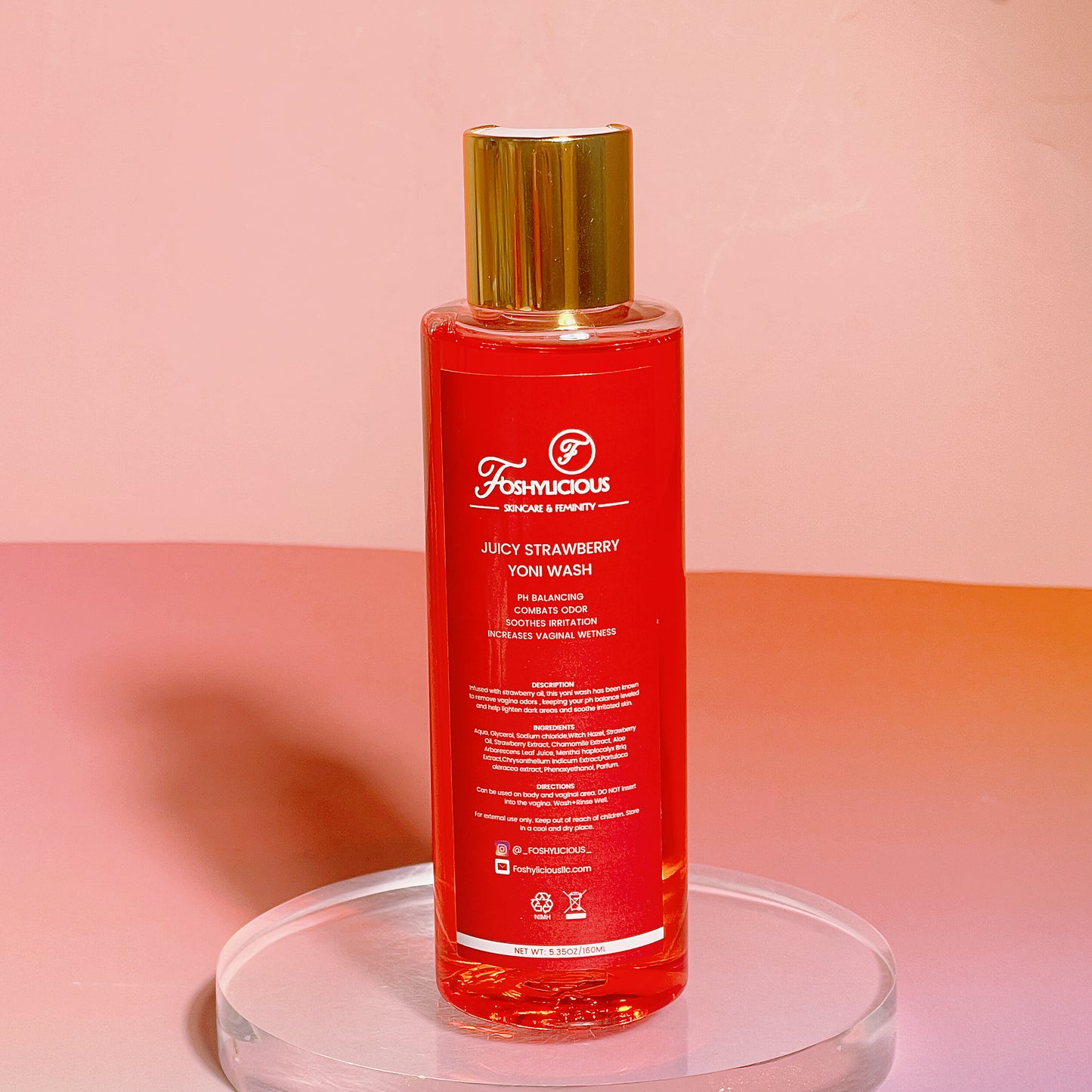 Juicy Strawberry Yoni Wash