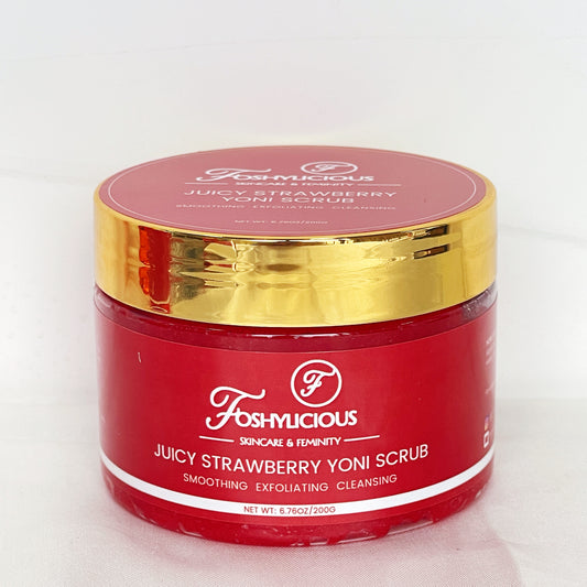 Juicy Strawberry Yoni Scrub